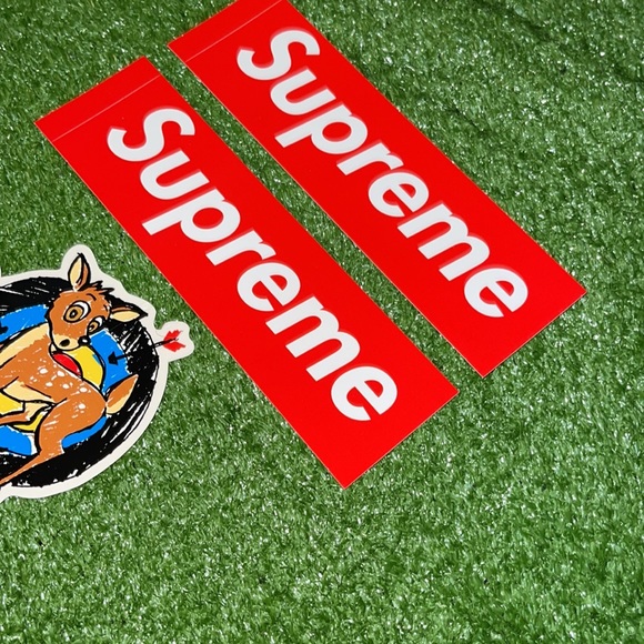 x3 Supreme Stickers🆕 - Picture 2 of 5